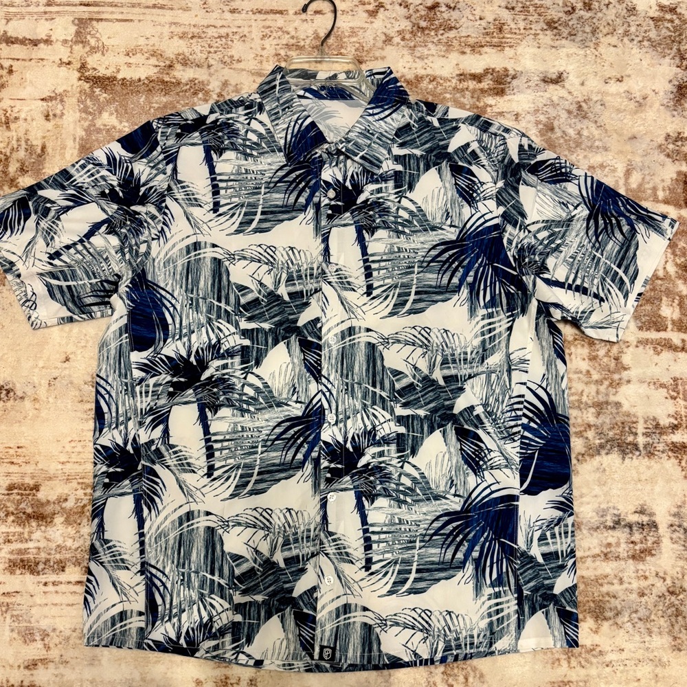 Mens Born Primitive Voyager Button Up XXL